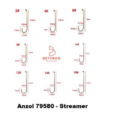 Anzol 79580 - Streamers