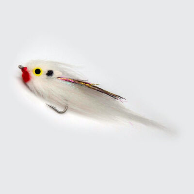 Streamer Cabeça Muddler 2/0 (Branco)