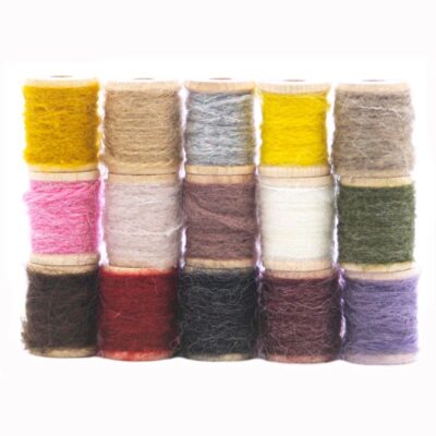 Leech ou Mohair Yarn-Kit 16 Cores