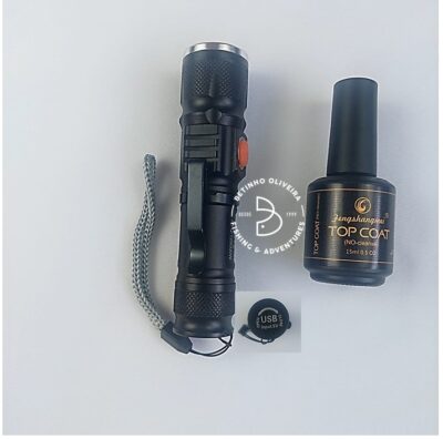 Kit Lanterna e Resina UV