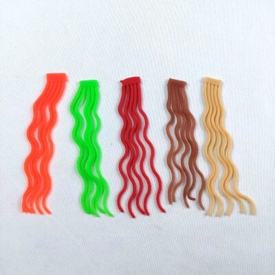 Kit Minhocas de Latex_3 mm