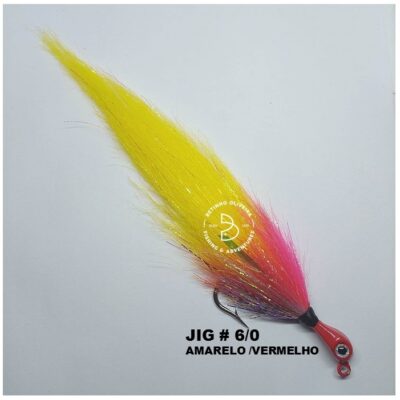 Jig 6/0 - Amarelo-Vermelho(20 gr)