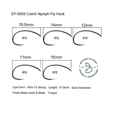 Anzol 9252(sem farpa)