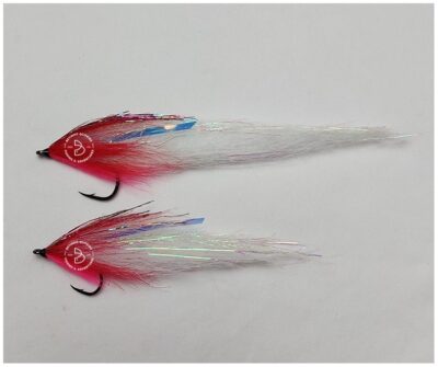 Streamer Branco e Vermelho